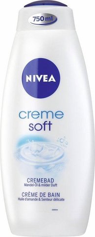 Nivea bad 750ml Creme Soft
