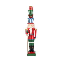Notenkraker 12x10x51cm geschenkdoos op hoofd - afbeelding 1