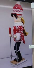 Notenkraker 38cm - skiër