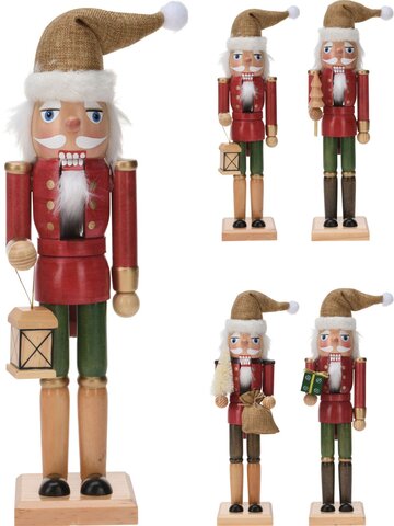 Notenkraker H38cm 4ass