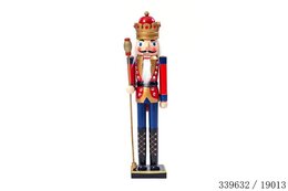 notenkraker hout rood goud 12,7x8,8x50cm