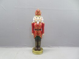 Notenkraker koning rood 24cm - afbeelding 2