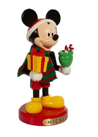 Notenkraker Mickey met cadeau - afbeelding 2