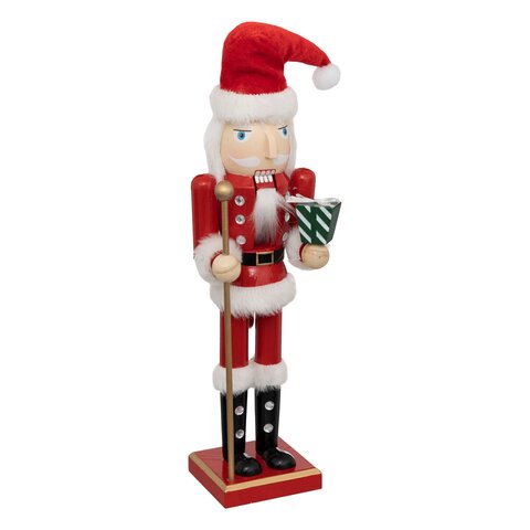 Notenkrakers Kerstman H38cm