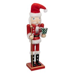 Notenkrakers Kerstman H38cm