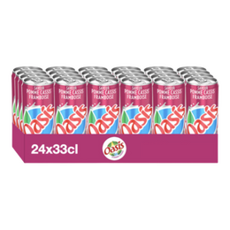 Oasis appel - zwarte bes - framboos 24x33cl