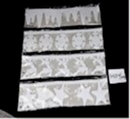 Ornament fenetre neige 59x14