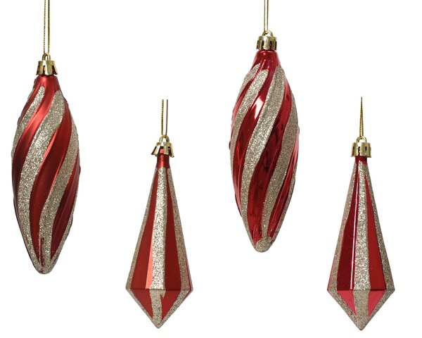 Ornament plastic 13,5cm