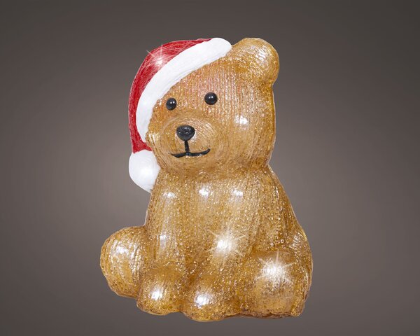 Ours acryl 15x18cm 30Led extérieur