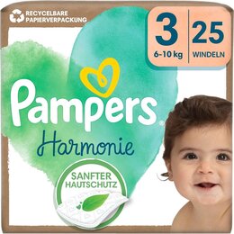 Pampers Harmonie luiers - maat 3 - 25 luiers (6-10kg)