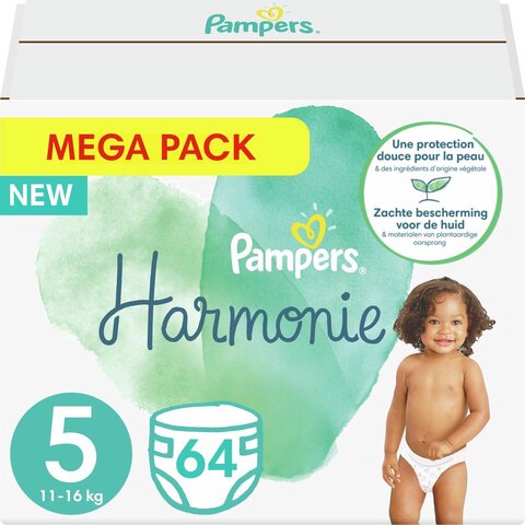 Pampers Harmonie couches - Taille 5 - 64 couches (11-16 KG) - image 1