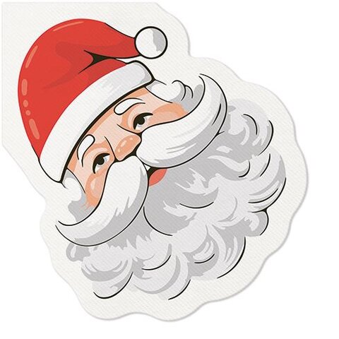 PAW servetten classic santa claus 32x32cm 10st airlaid