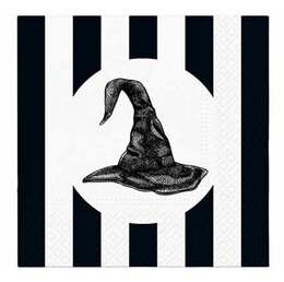 PAW servetten striped hat 33x33cm 20st