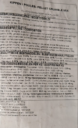 Pellet Crumble Mix - gebroken graanmengeling met legkorrel 18kg - afbeelding 3