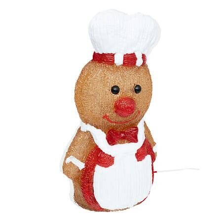 Peperkoek acryl 15x28cm 25Led buiten