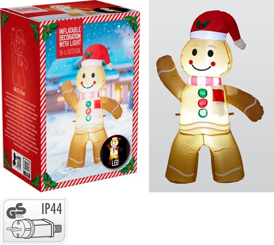 Peperkoek H123cm opblaasbaar