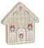 Peperkoekhuisje decor 14x15x2cm hout