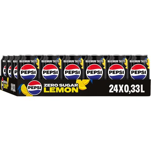Pepsi zero lemon 24x33cl