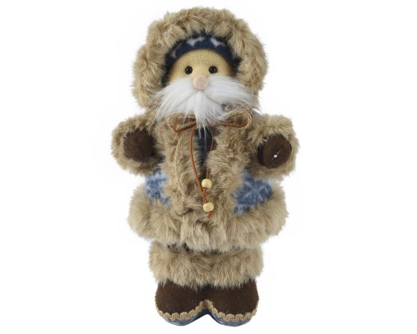 Père Noël eskimo 18x32cm