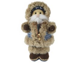 Père Noël eskimo 18x32cm