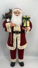 Pere Noel promo rouge foncé 110cm