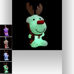 Personnage Noël 1L 4ass H19cm - image 14