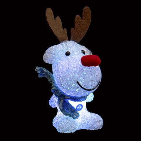 Personnage Noël 1L 4ass H19cm - image 4