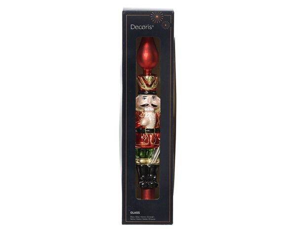 Piek glas H29cm - Notenkraker