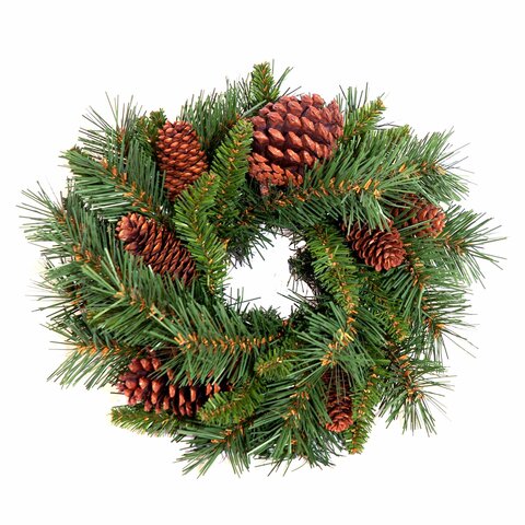 Pine cone wreath D46cm - afbeelding 1