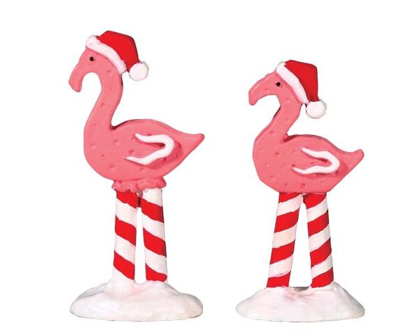 Pink Flamingos, Set Of 2