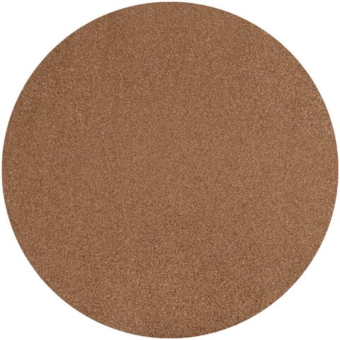 Placemat D34cm glitter chocolade 6stuks