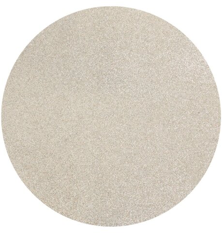 Placemat D34cm glitter platinum 6stuks