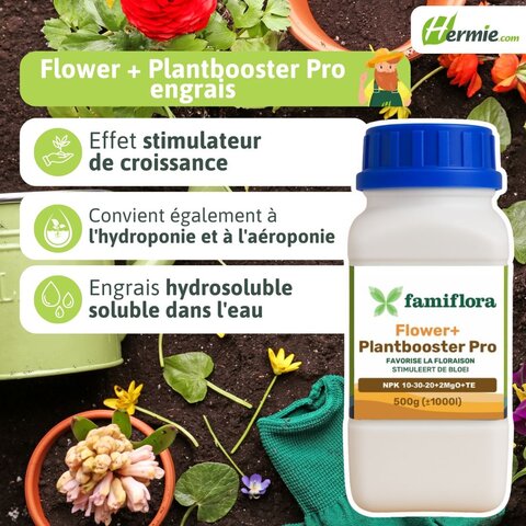 Plantbooster Bloei+ 500gr - 10-30-20 B.B. - afbeelding 3