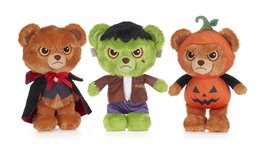 Pluche Halloween Beer H30cm 3ass