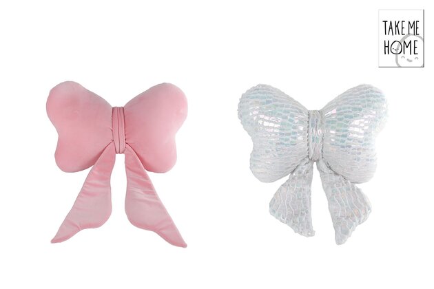 Pluche strik H40cm 2ass