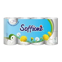 Premio soffione wc papier 8 rollen 3 laags