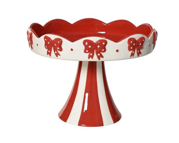 Presentatiestaander 23x22x17cm rood wit