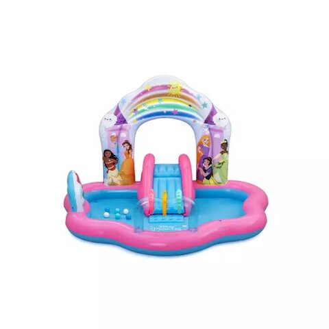Princess 7'3" x 6'4" x 55"/2.21m x 1.93m x 1.40m Disney Princess Enchanted Palace Play Center - afbeelding 2