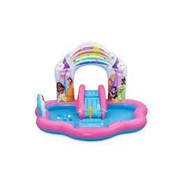 Princess 7'3" x 6'4" x 55"/2.21m x 1.93m x 1.40m Disney Princess Enchanted Palace Play Center - afbeelding 2