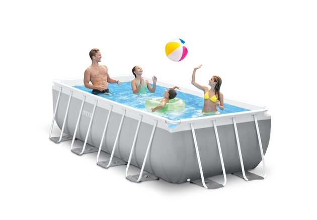 Prism Frame Pool zwembadset 400X200X100cm - Inclusief filterpomp +trap - Opzetzwembad - afbeelding 2