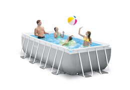 Prism Frame Pool zwembadset 400X200X100cm - Inclusief filterpomp +trap - Opzetzwembad - afbeelding 2