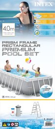 Prism Frame Pool zwembadset 400X200X100cm - Inclusief filterpomp +trap - Opzetzwembad - afbeelding 4