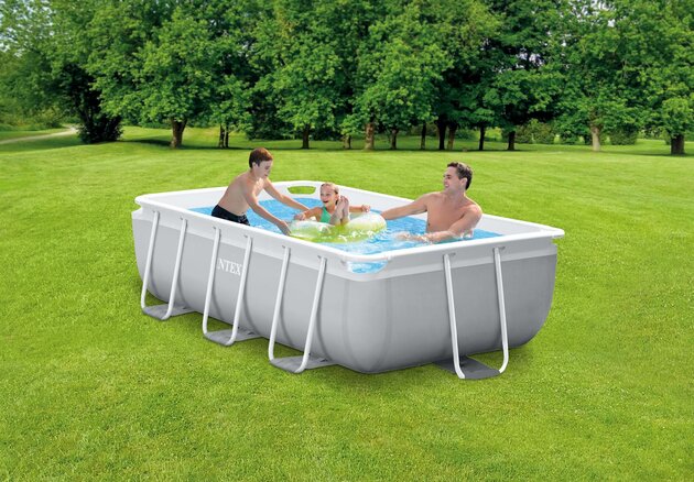 Prism metal frame piscine 300x175cm + pompe&acc - image 3