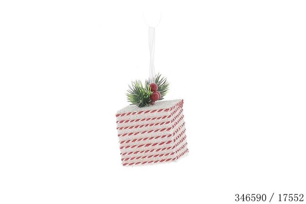 Hanger cadeaudoos 6x6x8cm polyfoam