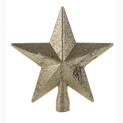 Piek ster H20cm - goud