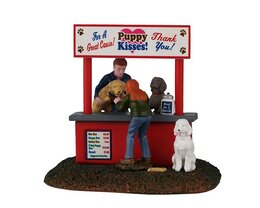 puppy kissing booth