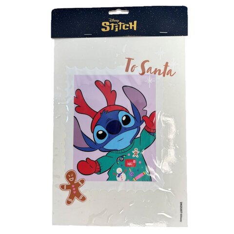 Raamsticker groot Stitch A4