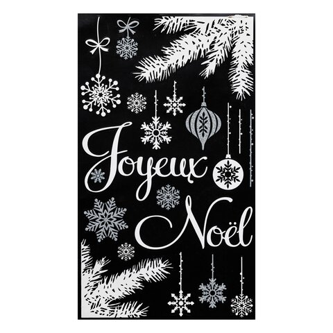 Raamstickers 24x41cm 4ass