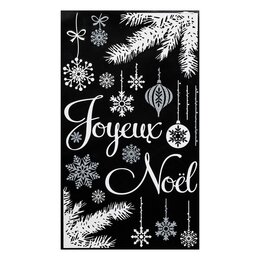 Raamstickers 24x41cm 4ass