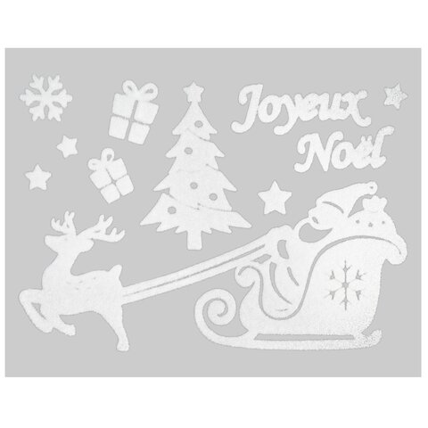 Raamstickers 29x40cm 4ass